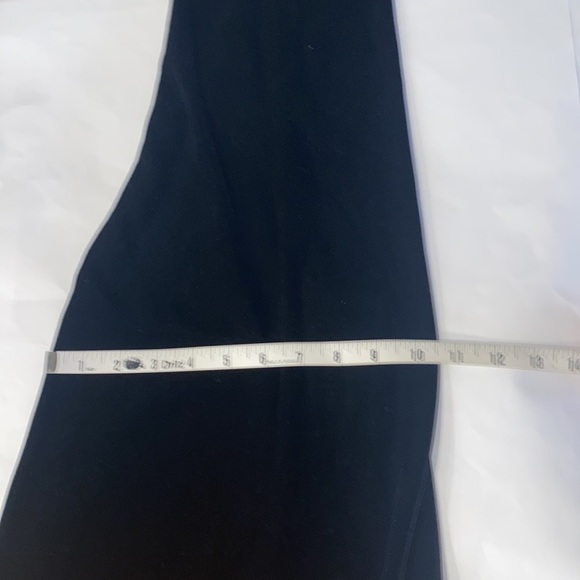 HP🎉Chico's Black Velvet Pull On Elastic Waist Loose Fit Holiday Pants 16 or XL - Picture 7 of 9